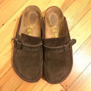 Birkenstock rare chocolate brown sz 37